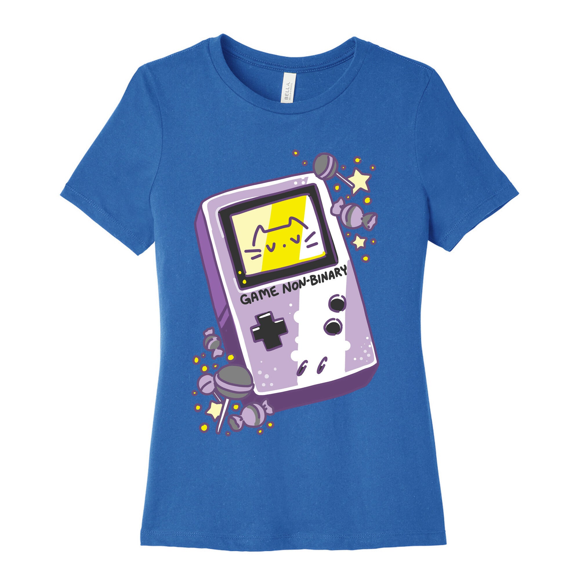 Game Non-binary  Women's Cotton Tee